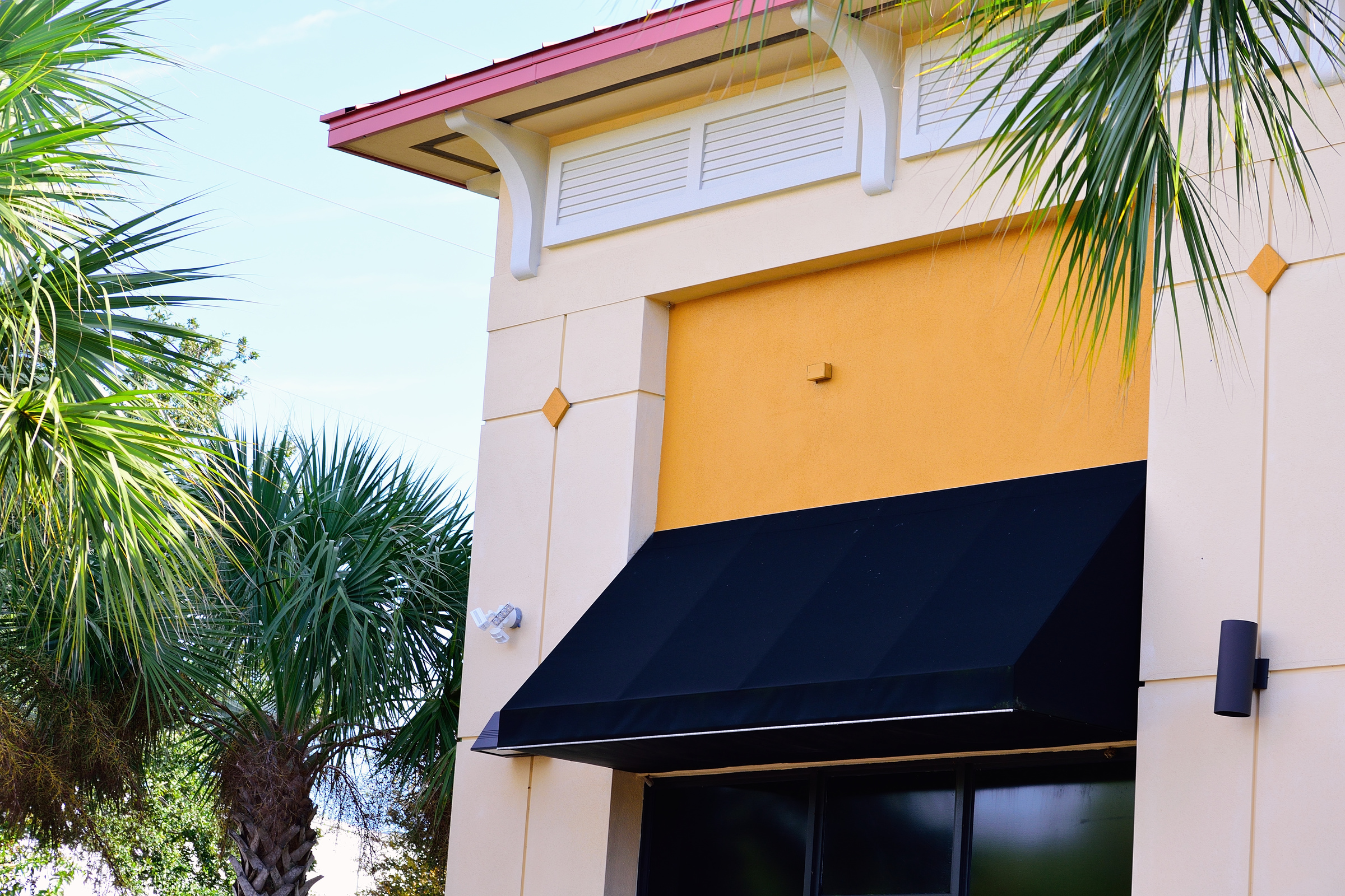 Business awning cloth